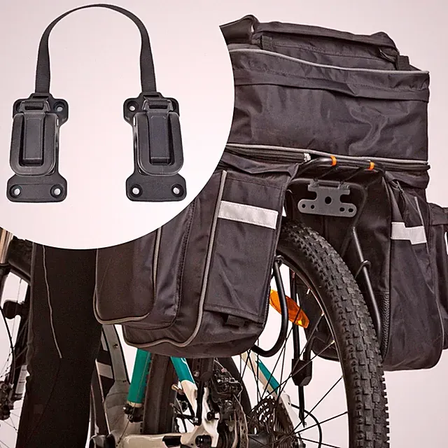 Bike Bag Buckle Practical Wear Resistant Riding Equipment for Road Bikes
